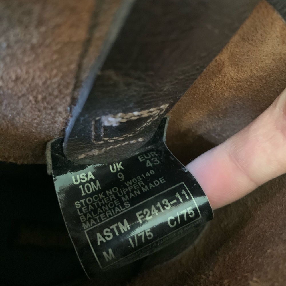 Steel Toe Wolverine Leather Work Boots View 2